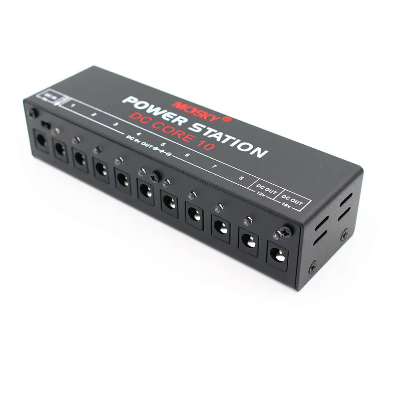 Блок питания для педали гитарных эффектов 10 изолированных выходов (8 потоков