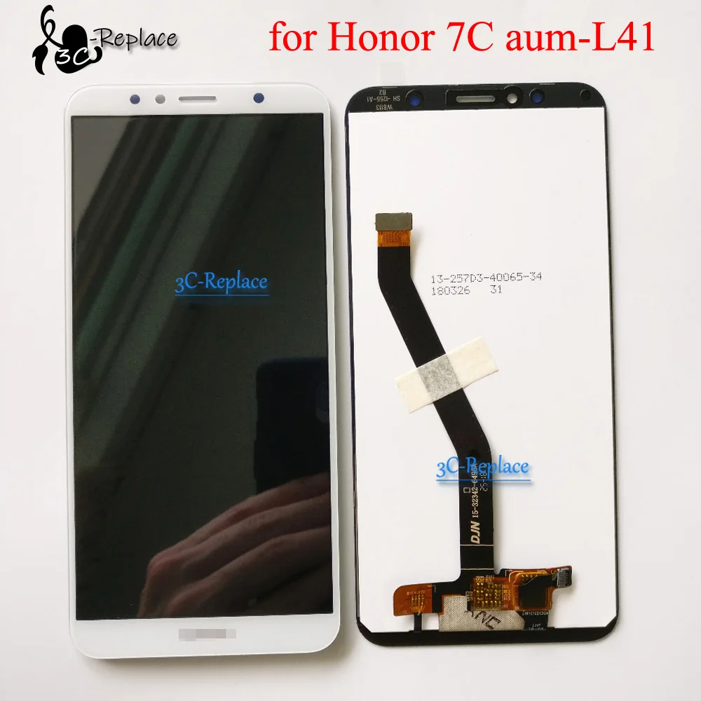 2018 Новый 5 7 дюймов для Huawei Honor 7C Aum L41 ЖК дисплей сенсорный экран дигитайзер сборки