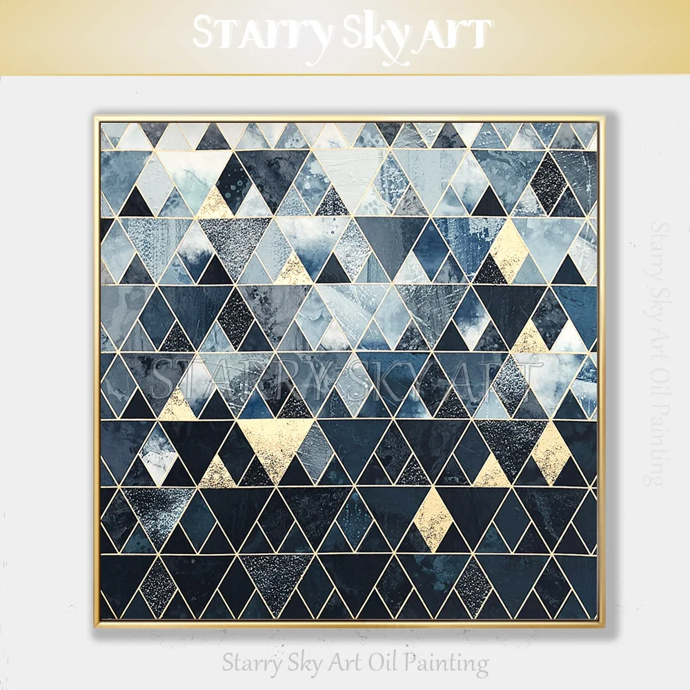 Отличная ручная Роспись Художника виды большого размера абстрактная