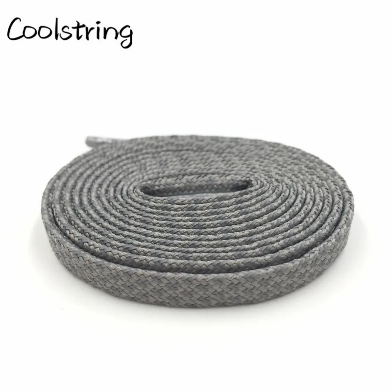 358 Grey 3M Coolstring ночной бег Выделите плоский, длиной 3 м светоотражающие шнурки для обуви Прогулочные сапоги популярной расцветке; шнурки для взрослых и детей, спортивные 350 750 - Цвет: 358 Grey 3M