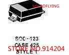 

50 шт. MBR0520LT1G диод Шоттки 20V 0.5A SOD123 SMD диод Шоттки