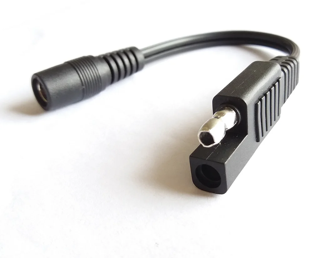 Переходник SAE на DC5 5 х2 1 мм 10 А/SPT1/18AWG Удлинительный кабель с медным шнуром для