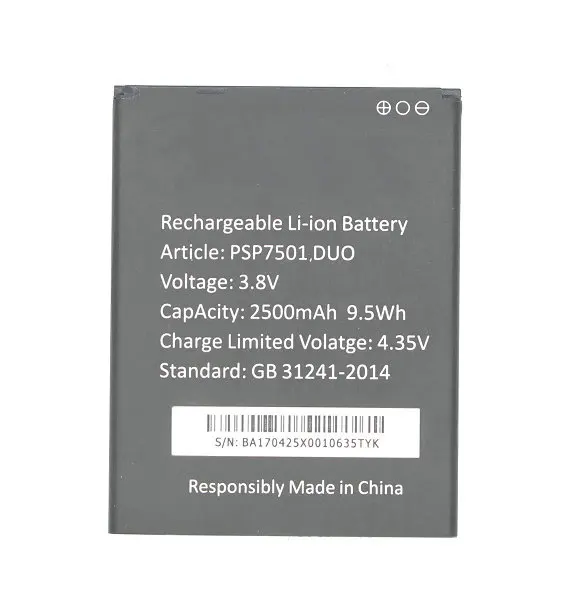 Ciszean 10 шт./лот Замена литий ионного Батарея для рrestigio Grace R7 Оборудование PSP 7501 DUO 2500