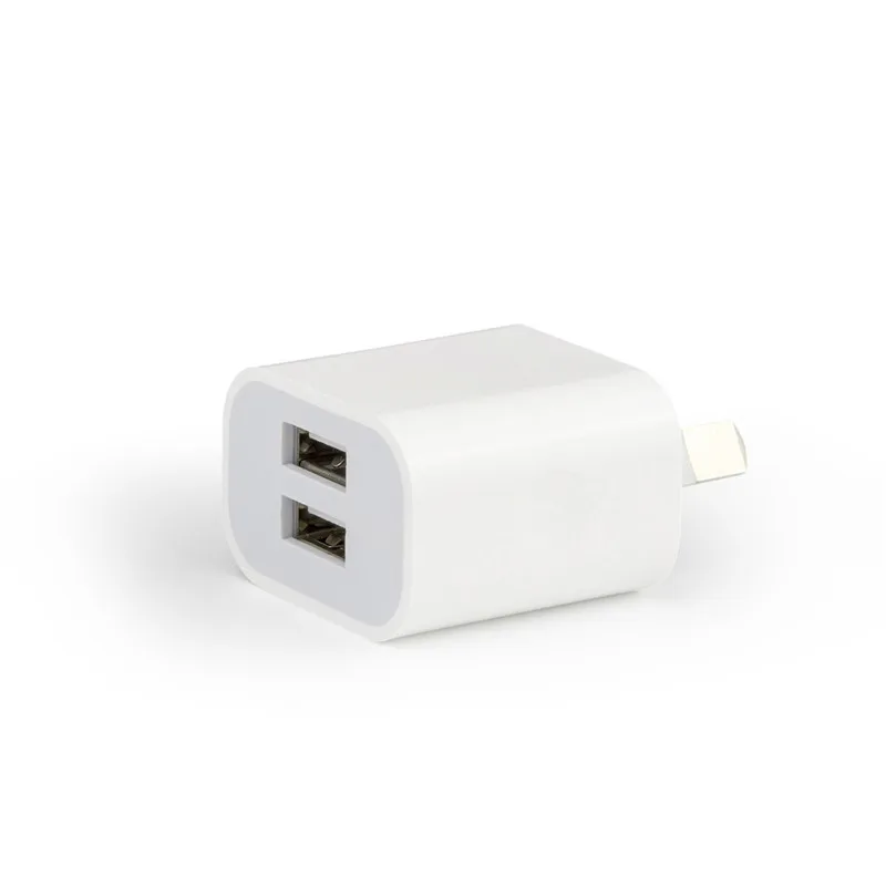 AU plug 2USB AU разъем 5В 2A 2USB Выход телефона, дорожная сумка для телефона, Зарядное устройство-адаптер совместимj страна Австралия, Новая Зеландия, и т. д - Тип штекера: AU plug 2USB
