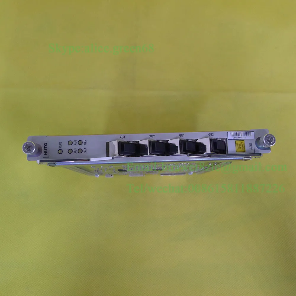 Оригинальные 4 порта ZTE 10G uplink плата HUTQ для C300 OLT оборудование карты с 2 шт и 1 25G