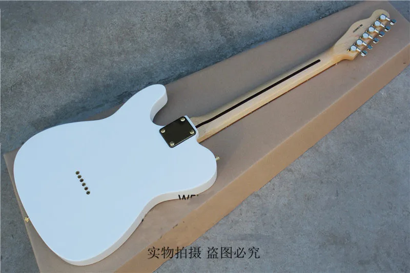 Заводская распродажа Одежда высшего качества 6 строка Telecaster белый теле