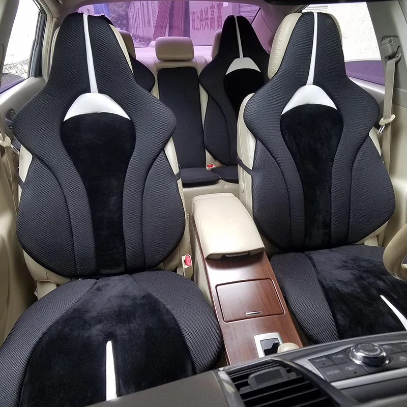 Чехлы для сидений автомобиля с дышащей сеткой подходят большинства автомобилей
