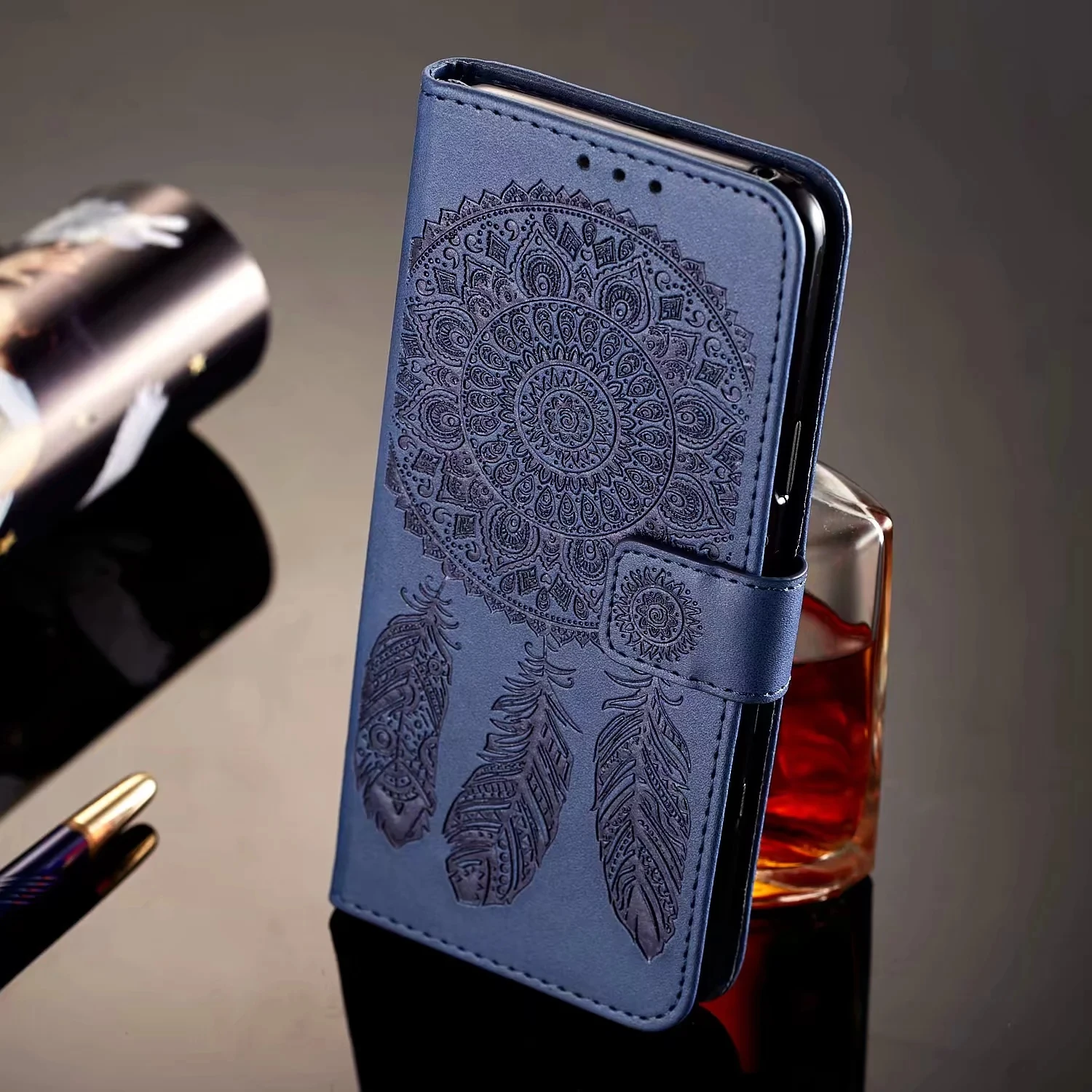 2 3D рельефный кожаный чехол для Samsung Galaxy S5 S6 S7 край S8 S9 плюс A8 J3 J5 J7 ЕС G530 J2P кошелек для карт из искусственной кожи - Цвет: 2