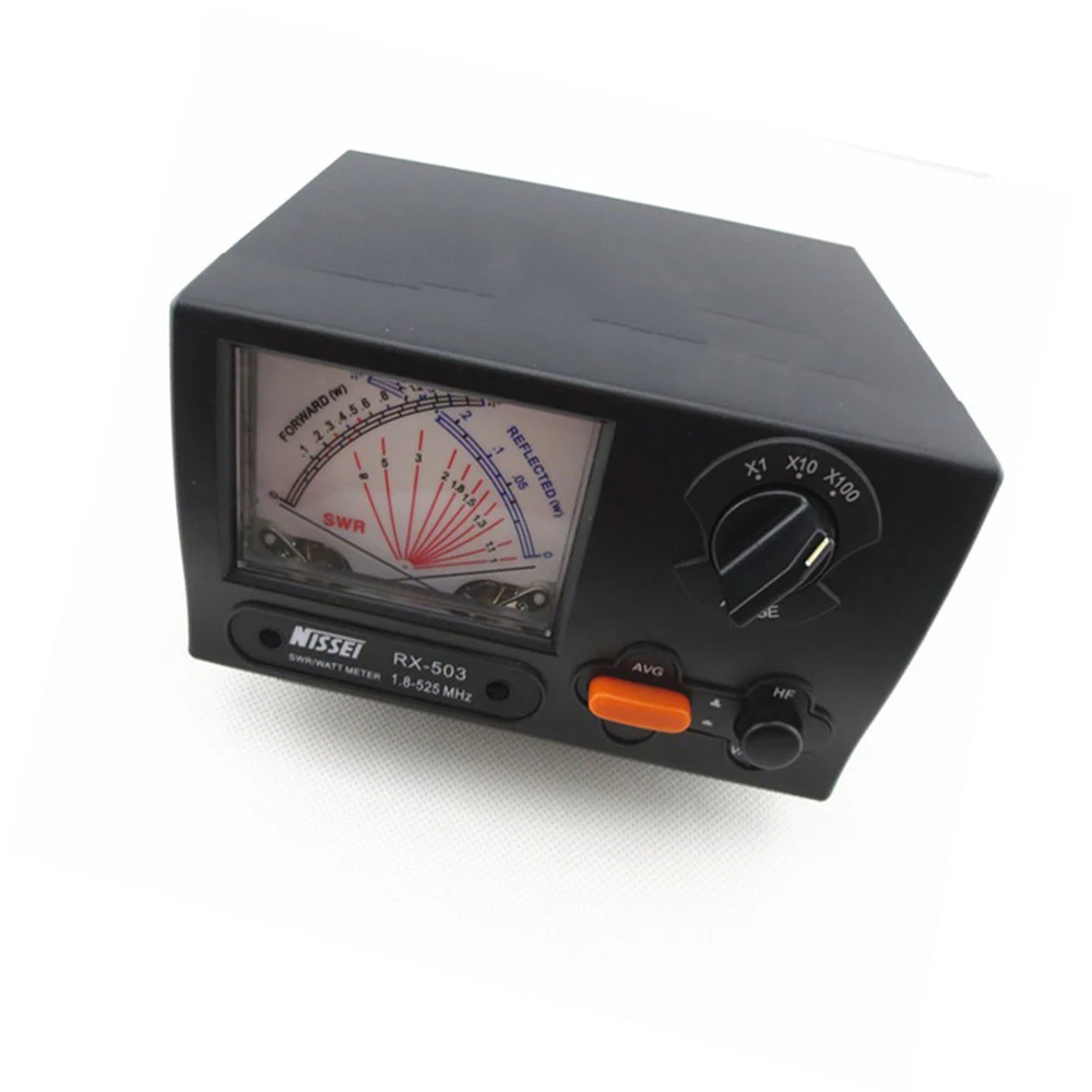 Original NISSEI RX-503 SWR/Watt Meter 1.8-525MHz 2/20/200W for Two-way Radio Watt meter for walkie talkie Accessories enlarge