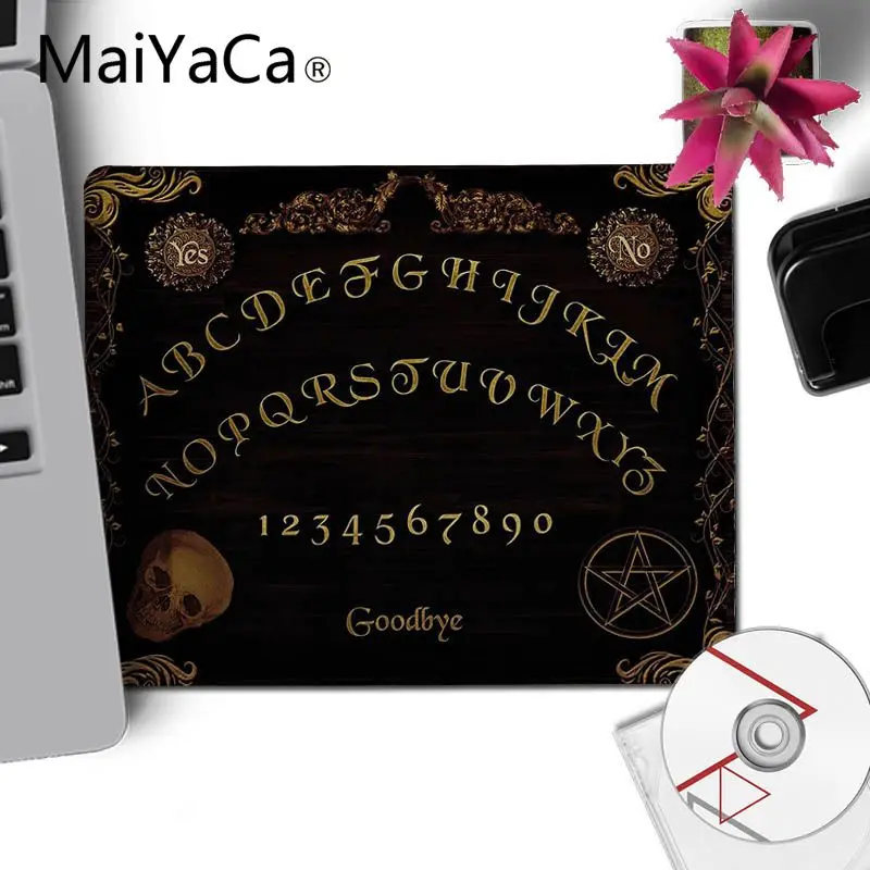 MaiYaCa Ouija комфортный маленький коврик для мыши игровой коврик для мыши клавиатуры коврик для мыши Аниме Коврик для украшения рабочего стола Нескользящий Резиновый Коврик