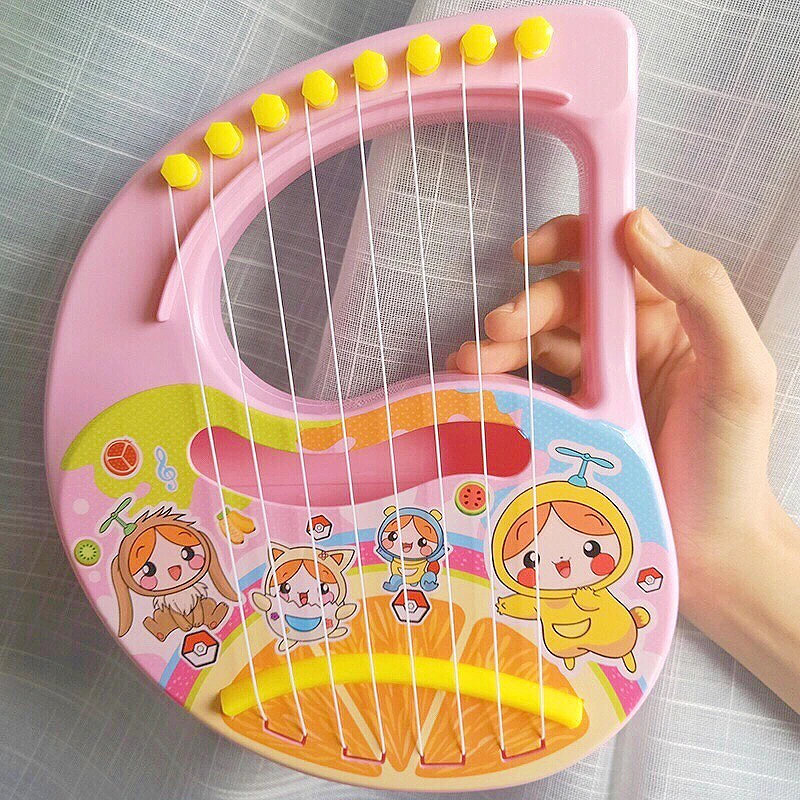 Мини инструмент Harp погремушка для детей обучающая гитара детская игрушка
