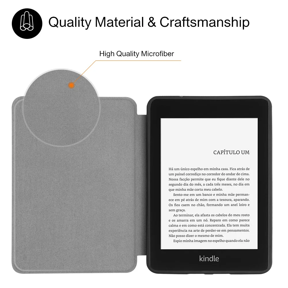 Чехол для Amazon kindle paperwhite 10-го поколения, мягкий силиконовый чехол для kindle paperwhite 4 PQ94WIF, чехол-подставка