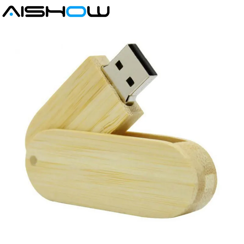 4G 8G 16GB 32GB 64GB 128GB Wooden pen drive Rotation 2.0 USB flash memory Stick pendrive Box Wholesale | Компьютеры и офис