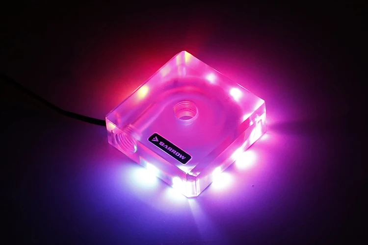 Barrow PMMA Акриловый LRC2.0 RGB DDC насос Top YBGSR V2|Кулеры и системы охлаждения компьютера| |