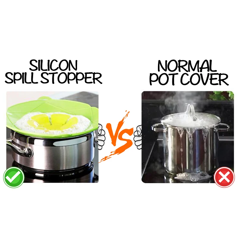 1 шт. практичная силиконовая крышка милый лепесток кипения проливания пробка