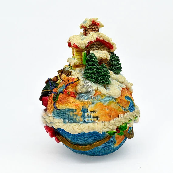 Силиконовая 3D форма для мыла в форме свечи Рождественская Санты шоколадная