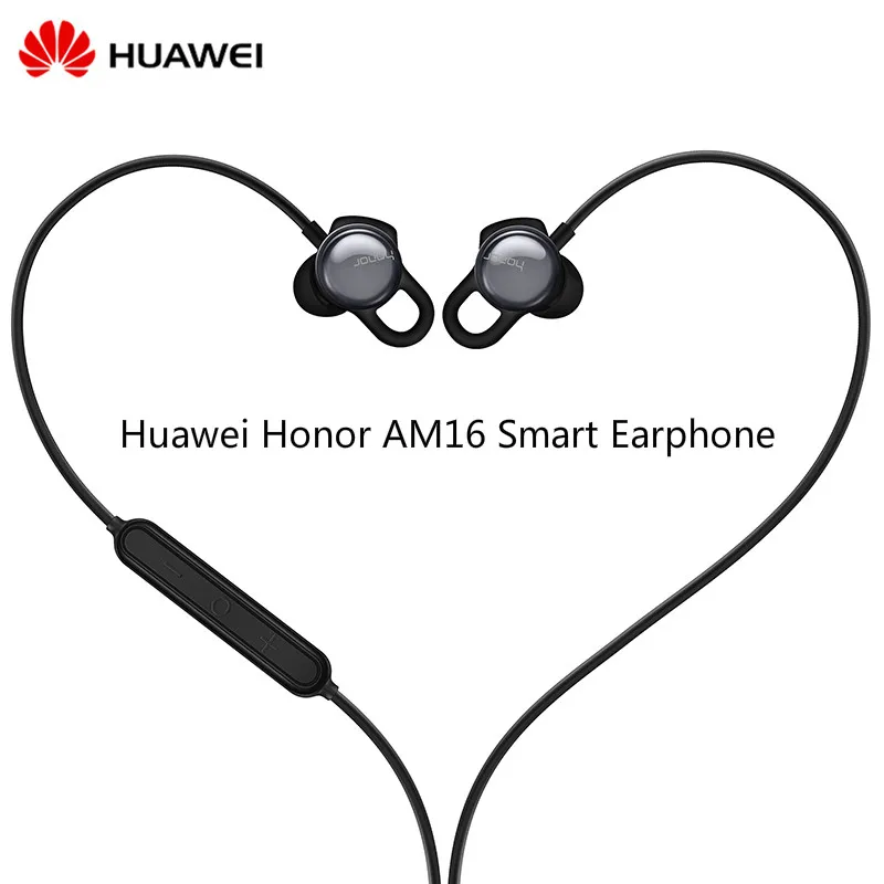 Оригинальные смарт наушники Huawei Honor AM16 с высоким разрешением и микрофоном 3 5 мм