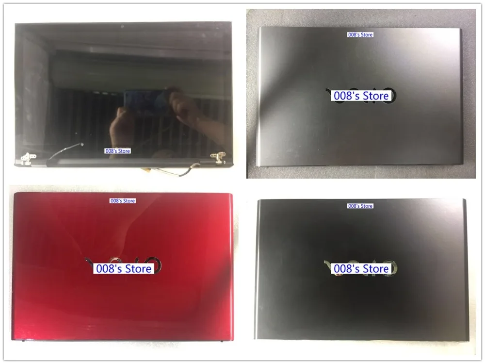 Сенсорный ЖК-экран задняя крышка передняя Оцифровка дисплей для SONY VAIO PRO 13 PRO13 SVP13 SVP132 FHD экран Кабельные петли в сборе чехол