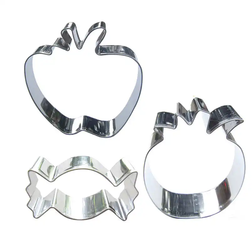 Apple Toffee в форме ананаса 3 шт. формы для резки печенья инструменты выпечки