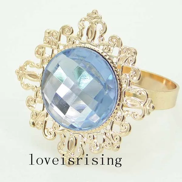 21 цвет 8 шт. бриллиантовое Золотое Φ кольцо свадебный банкет Свадебный обеденный