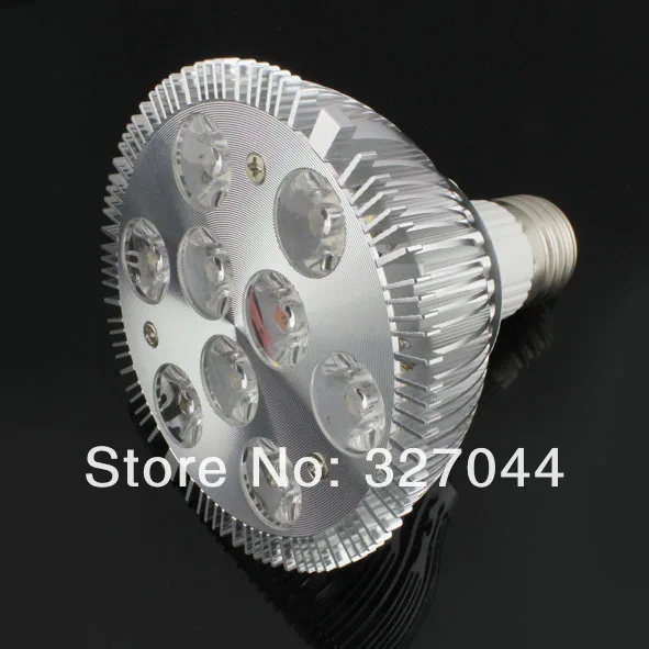 

10pcs/Lot High Power Super Brightness 4000K 4300K 18w AC110 240V E26 RED White Par30 Led Bulb Lamp Spotlight E27 Base