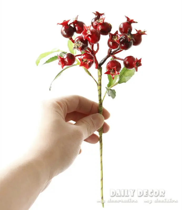 10pcs/lot !!! High simulation artificial berries fake Pomegranate fruit wholesale wild fruits floral free shipping | Дом и сад