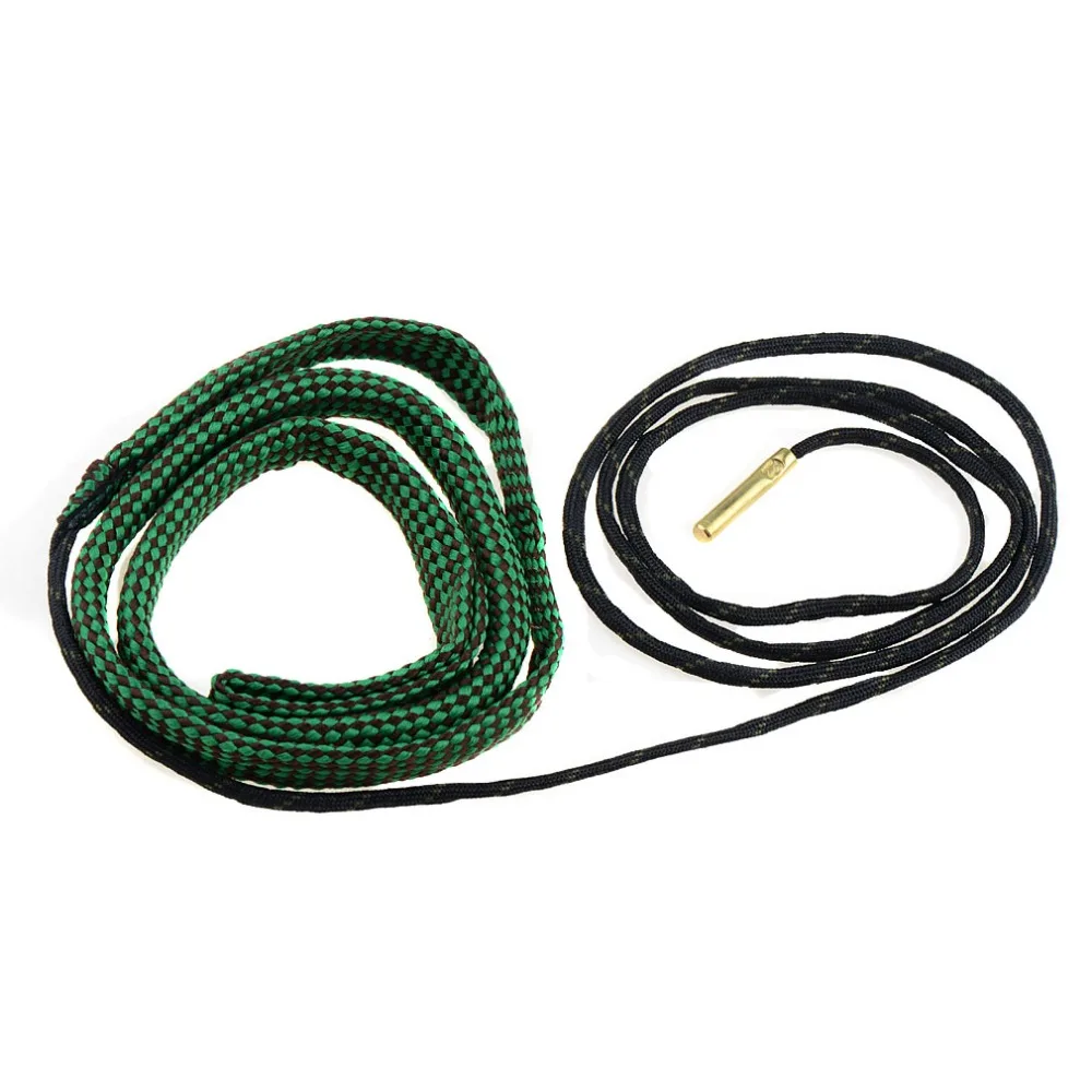 Пистолет/ружье для чистки. 22 Cal .223 5 56 мм Boresnake Cleaner Gun Green Rifle Cleaning Bore Snake высокое