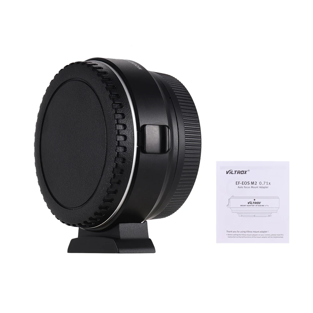 Viltrox EF-EOS M2 Авто фокус объектив крепление адаптер кольцо 0.71X фокусное USB обновление для Canon EF объектив серии для Canon EOS M/M2/M3
