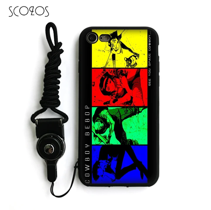 SCOZOS Cowboy Bebop Silicone TPU Phone Soft Case For Iphone X 5 5S Se 6 6S 7 8 Plus #ka45 |