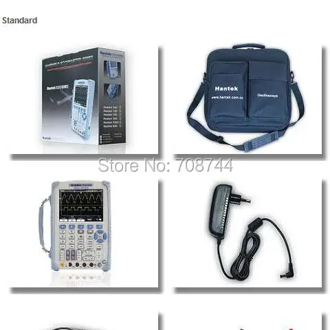 Цифровой Ручной осциллограф Hantek DSO1102B/мультиметр 100 МГц 1GSa/s|handheld oscilloscope|digital handheld