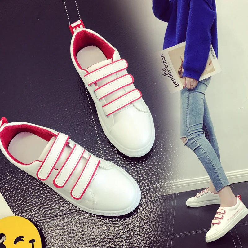 Для женщин Модная обувь на плоской подошве кроссовки Повседневная дышащая