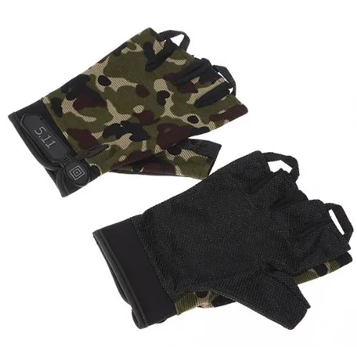 Перчатки с полупальцами для занятий велоспортом рыбной ловлей походов военной