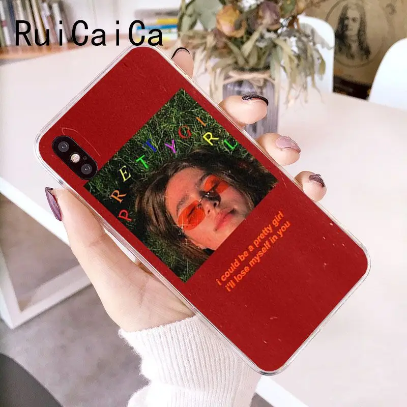 RuiCaiCa забавные картинки текст мягкий чехол для телефона из ТПУ iPhone 5 5Sx 6 7 7plus 8 8Plus X XS