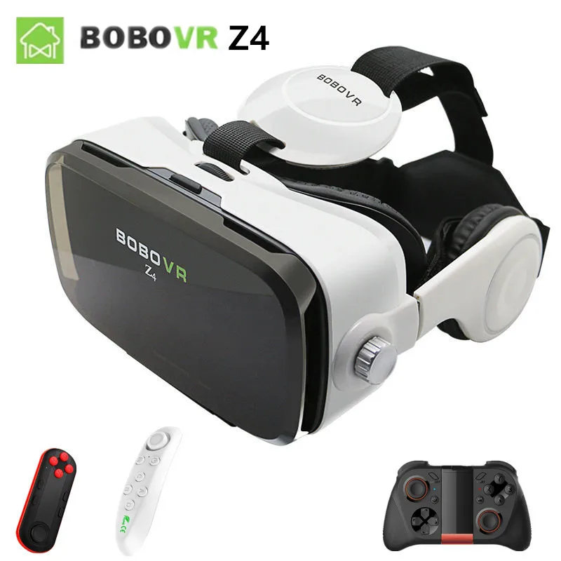 Xiaozhai bobovr z4 pro кожа 3d картон виртуальная реальность vr очки гарнитура vrbox + стерео