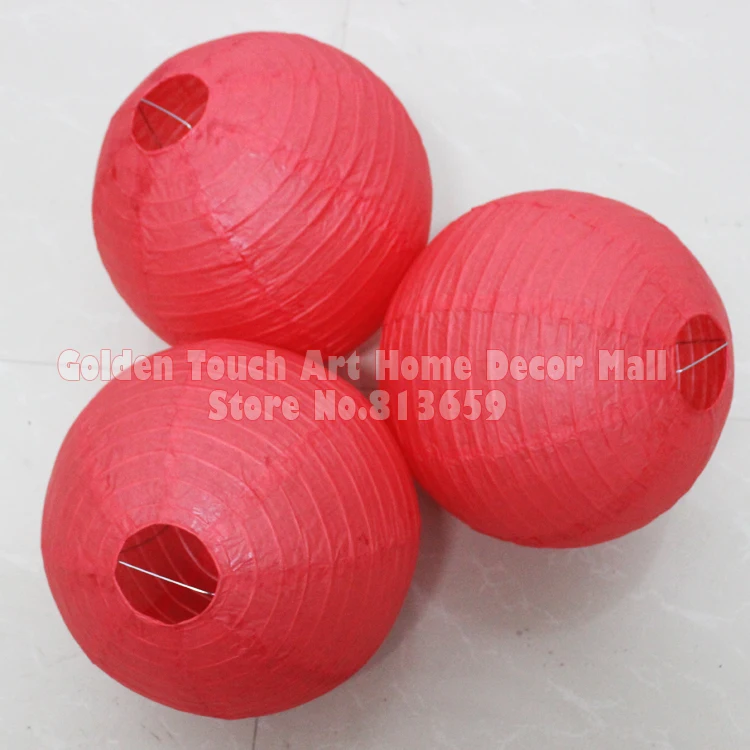 10 шт./лот 12 дюймов 30 см Японский Круглый бумажный подвесной светильник для