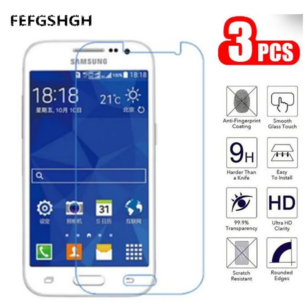 Для Samsung Galaxy Core Prime Защитная пленка для экрана 0 26 мм 2.5D стеклянная SM G360H G361H