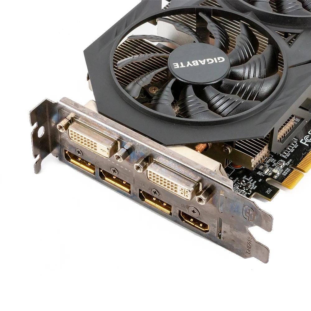 Gigabyte GV-N960G1 GAMING-4GD оригинальные видеокарты 128 бит GTX 960 4G GDDR5 видеокарта DVI HDMI DP для Nvidia GeForce GTX960