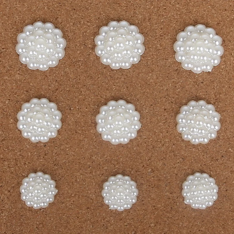 Искусственный Кабошон из АБС пластика искусственный жемчуг голова Будды цветок