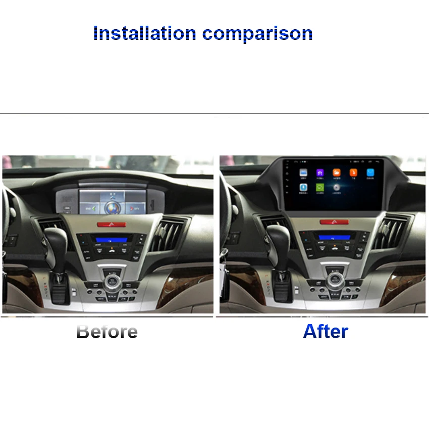 Автомобильный Радио Android мультимедийный плеер для Honda Odyssey 2009~ Автомобильный сенсорный экран gps Навигация стерео аудио