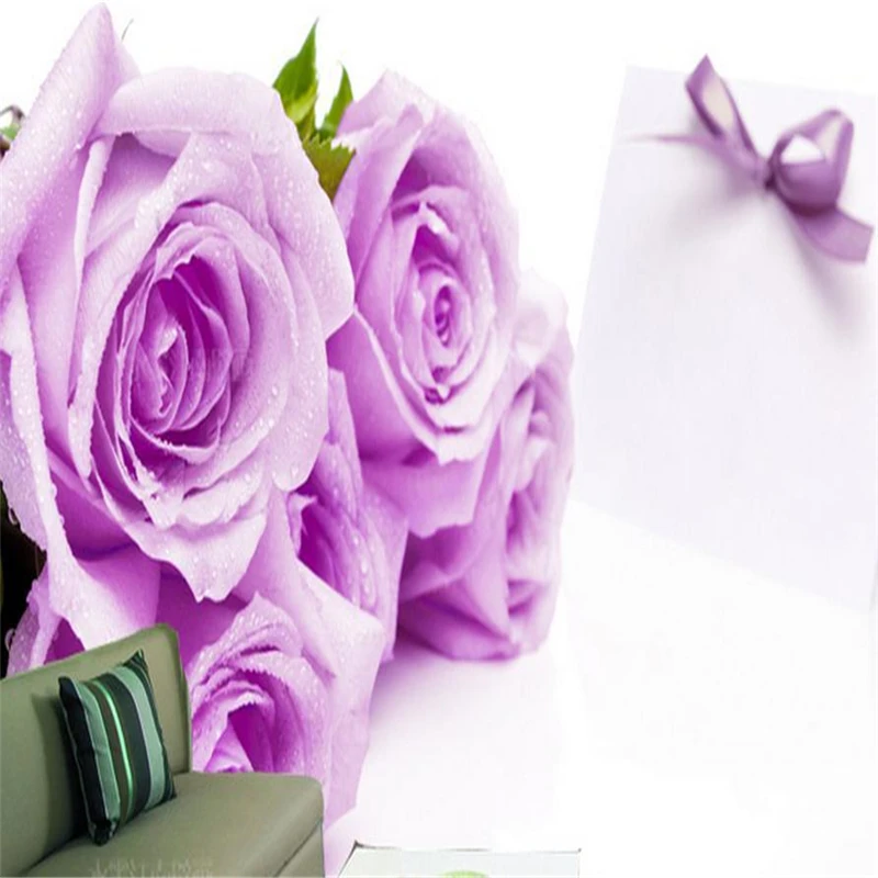 Настенные обои большого размера для телевизора гостиная спальня роспись