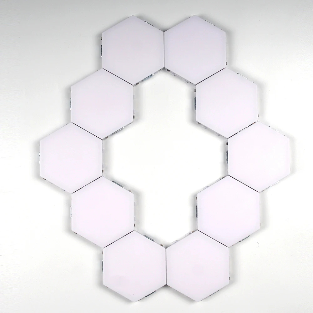 Night Led Sensitive Modular Magnetic Decorative Bedroom Home Hexagonal Lamps Set Hotel Wall Lights Porch | Лампы и освещение