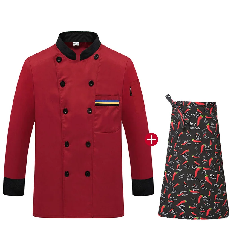 

Restaurant Hotel Chef Uniform Pastry Catering and Hotel Kitchen Work Clothes Plus Size hotel uniform unisex restaurant uniform