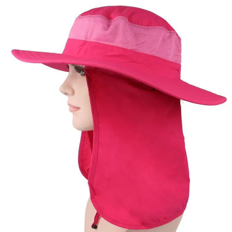 Уличная 360 Солнцезащитная крышка Анти ультрафиолетовая дышащая большая Кепка