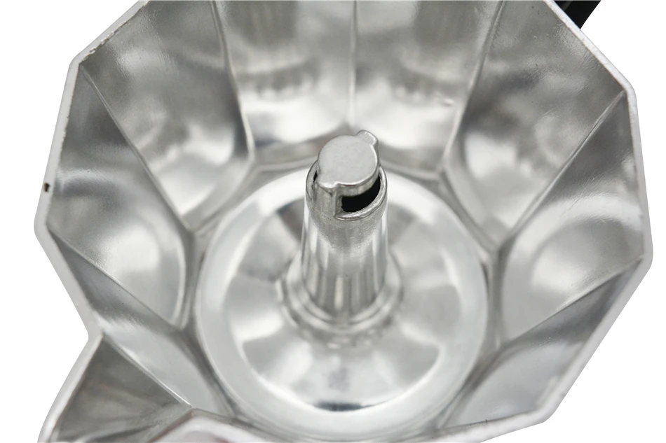 YRP Кофеварка красная алюминиевая для эспрессо Moka кофейник 6cup латте Мокко с электрической газовой плитой Percolator Pot Cafeteira