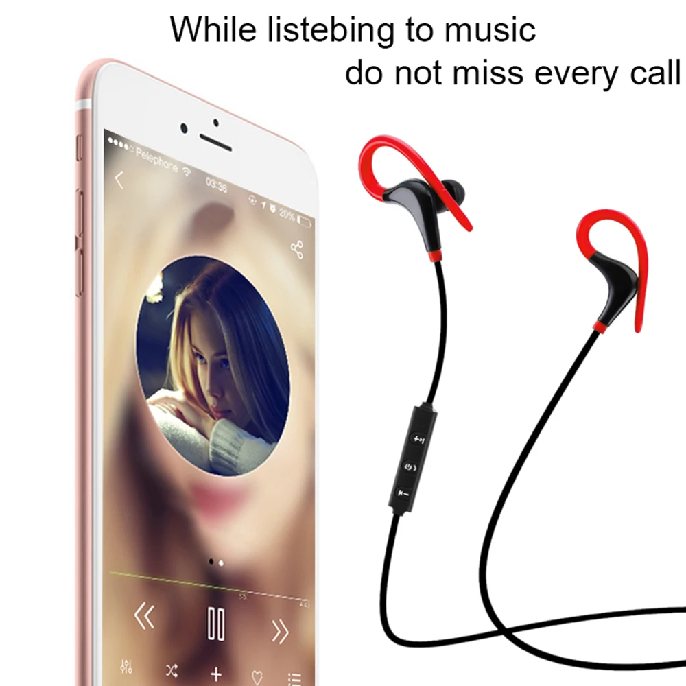 S6 Спортивные Беспроводные наушники Bluetooth стерео набор для Apple IPhone X 8 7 6 5 Samsung Xiaomi
