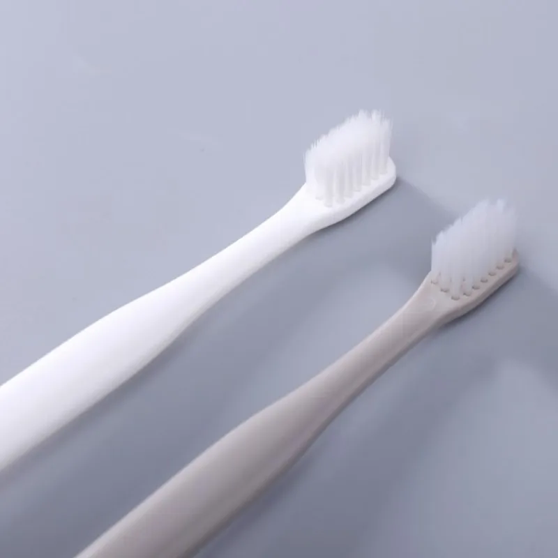 4 шт./лот ультра тонкая мягкая зубная щетка антибактериальная Пара Модная для