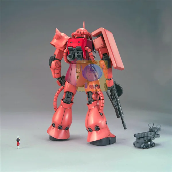 Оригинальный Gundam MG 1/100 модель MS-06S ZAKU 2 княжество зеон чар AZNABLE мобильный костюм