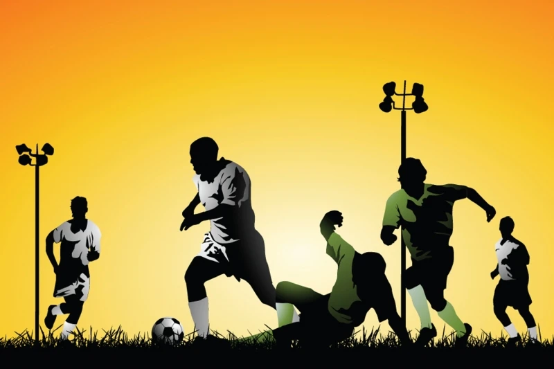 Настенные 3D-обои с рисунком футбольной игры для детской спальни | Обустройство