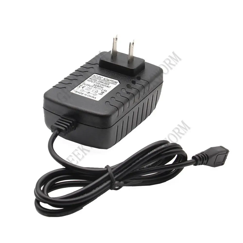 Raspberry Pi US адаптер питания DC 5V 2.5A US штекер мини блок питания для Raspberry Pi 3