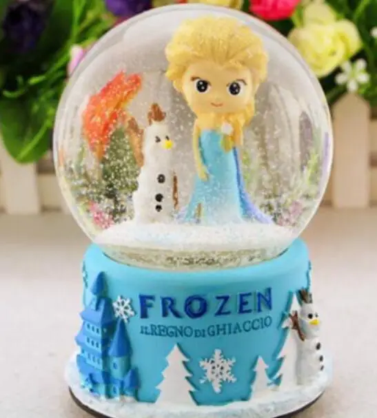 SHUN snow globe подарок на день рождения креативная музыкальная шкатулка для отправки